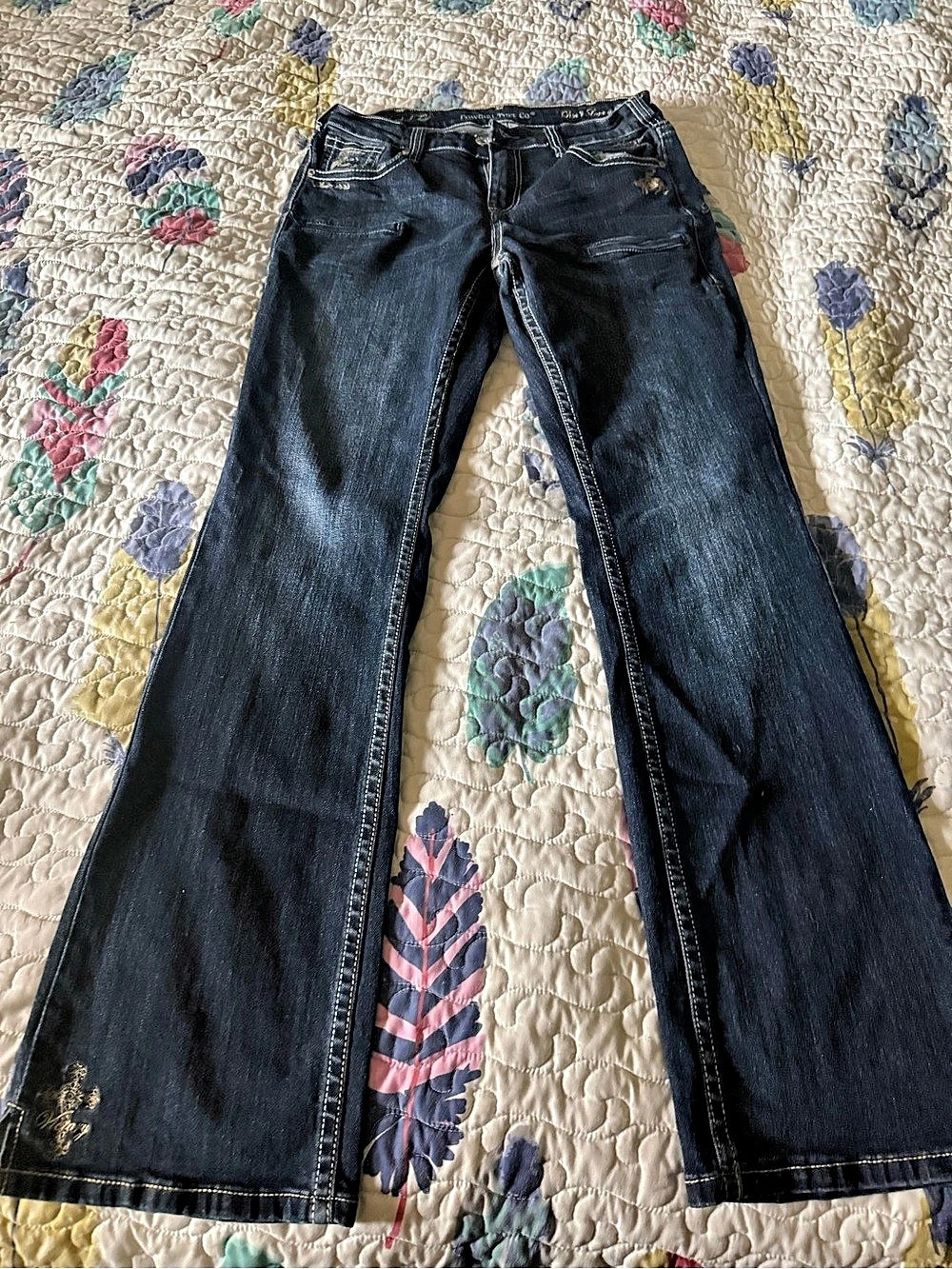 Cowgirl Tuff Bootcut Jeans Waist 30 Blue